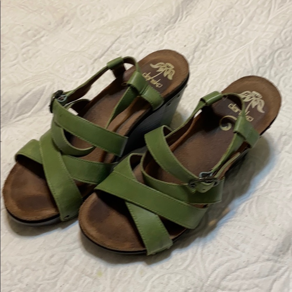 Dansko Wedge Sandals size 11